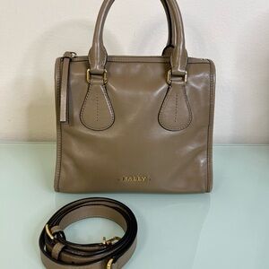 Bally Brown Leather Satchel